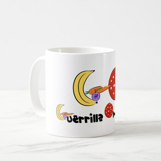 Mug Guérillero Omnìvora (Devant gauche)