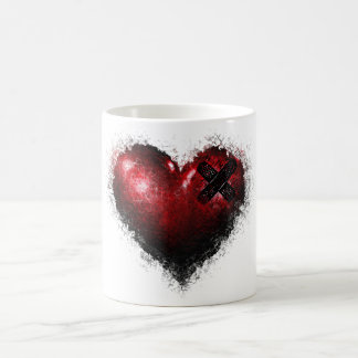 Mug Guérison du café coeur