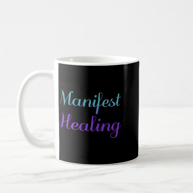 Mug Guérison manifeste Prévention du suicide Premium (Gauche)