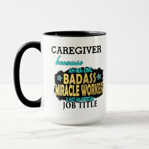 Mug Guérisseur PERSONNALISÉ de Badass de TRAVAILLEUR