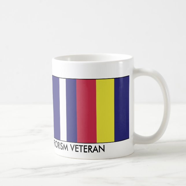 MUG GUERRE FIÈRE SUR LE VÉTÉRAN DE TERRORISME (Droite)
