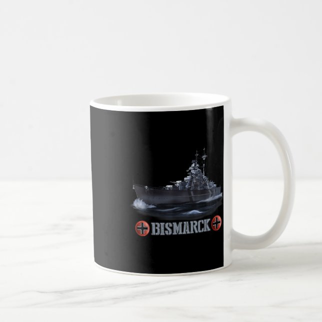 Mug Guerre mondiale 2 Bataillon allemand Bismarck (Droite)