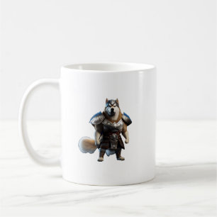 Mug Guerrier Alaskan Malamute Chien, Militaire Alaskan