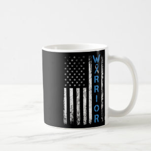 Mug Guerrier américain du drapeau - Défenseur du diabè