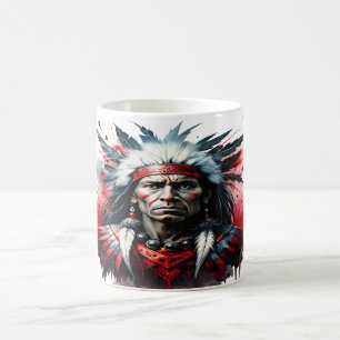 Mug Guerrier amérindien