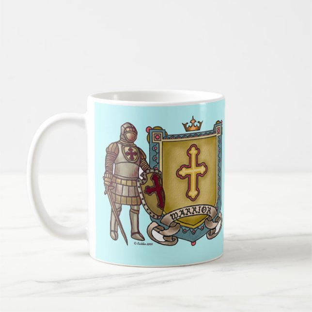 Mug Guerrier Chrétien Pour Dieu (Gauche)