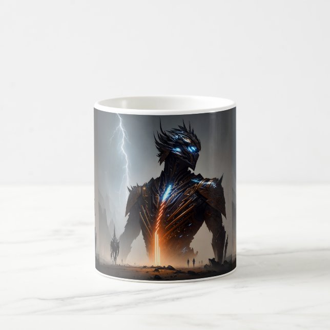 Mug Guerrier Cyborg Foudre (Centre)