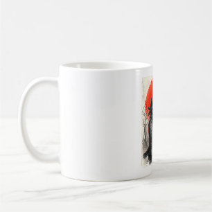 Mug Guerrier de chat ninja samouraï UFO japonais anime