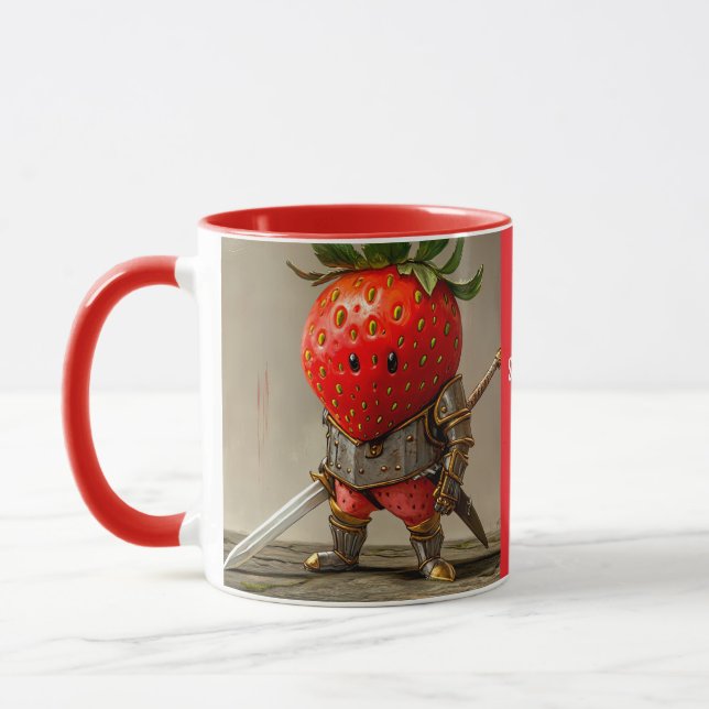 Mug Guerrier de fraises (Gauche)