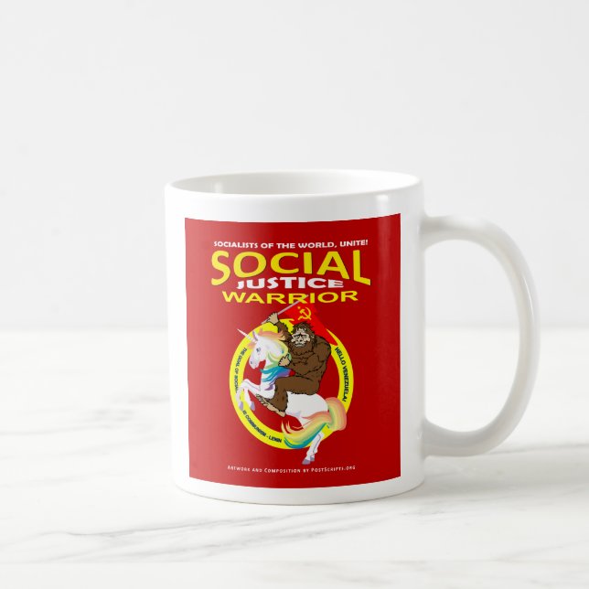 Mug Guerrier de justice sociale (Droite)