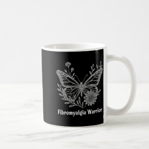 Mug Guerrier de la fibromyalgie Papillon de sensibilis