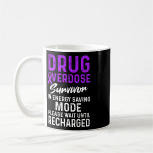 Mug Guerrier de la sensibilisation au surdosage de dro