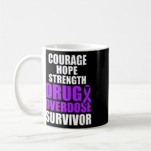 Mug Guerrier de la sensibilisation au surdosage de dro