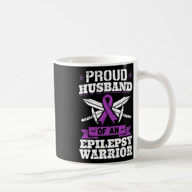 Mug Guerrier de l'épilepsie Husbynd Trouble de crise é (Droite)