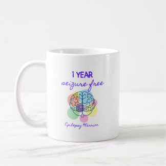 Mug Guerrier de l'épilepsie sans crise depuis un an