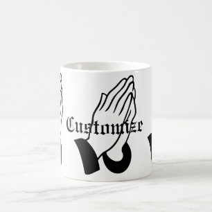 Mug Guerrier de prière prier Thunder_Cove