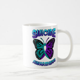 Mug Guerrier de sensibilisation au suicide Purple &amp