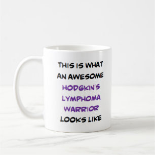 Mug guerrier du lymphome de hodgkin