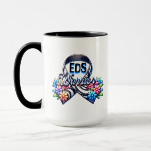 Mug Guerrier EDS   Syndrome Ehlers-Danlos Personnalisé