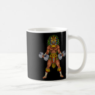Mug Guerrier Jaguar Aztèque Musculation Gymnastique Ha