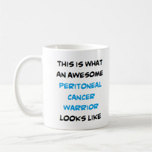 Mug guerrier péritonéal du cancer, génial