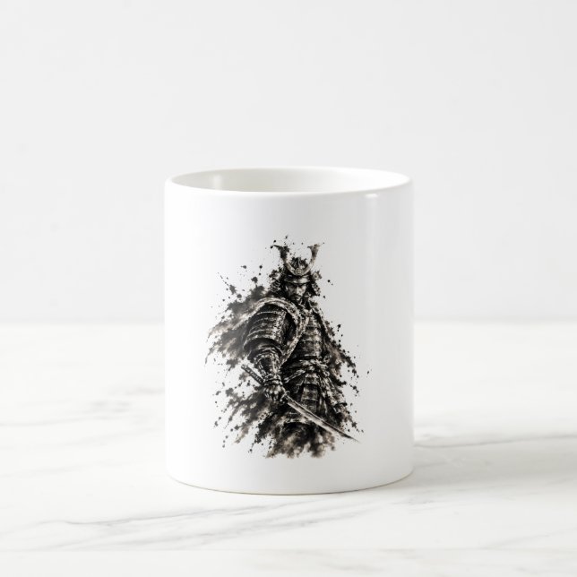 Mug Guerrier Samouraï – Sumi-e (Centre)