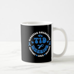 Mug Guerrier super T1d Type 1 Sensibilisation au diabè
