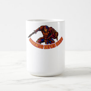 Mug Guerrière Cyber de l'Ombre Graphique pour Femmes