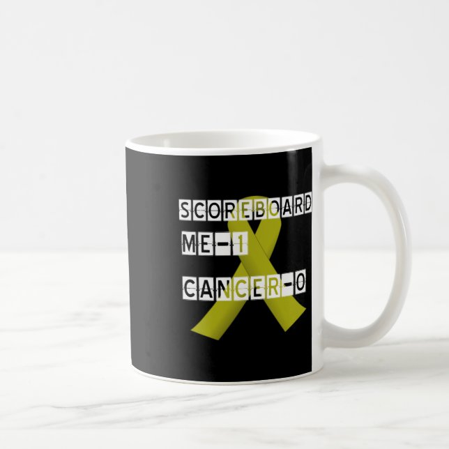 Mug Guerriers de la sensibilisation au cancer de l'enf (Droite)