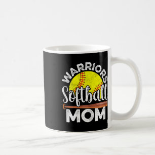 Mug Guerriers de Softball Maman - Fête des Mères Softb