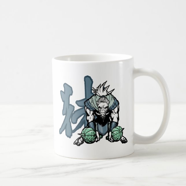 Mug Guerriers de zodiaque : Année du verrat (Droite)