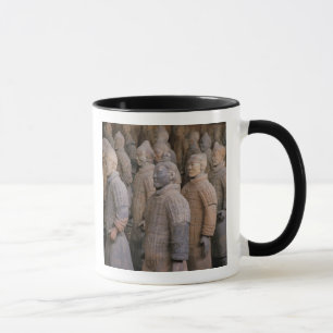Mug guerriers en terre cuite de l'empereur Qin Shihuan
