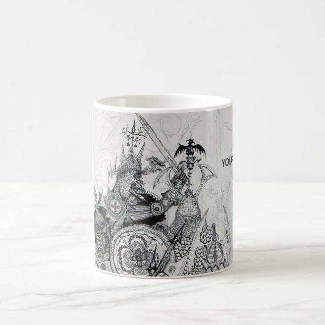 Mug GUERRIERS GOTHIQUES, Chevaliers barbares, Imaginai (Centre)