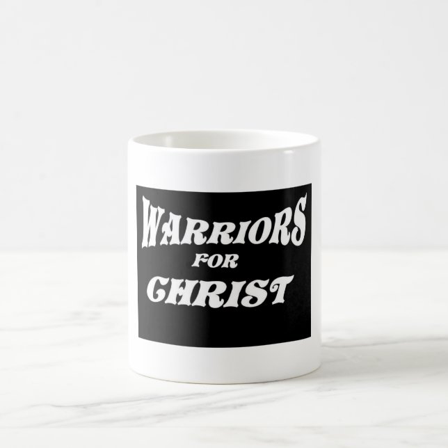 MUG GUERRIERS POUR CHRIST-BLK (Centre)