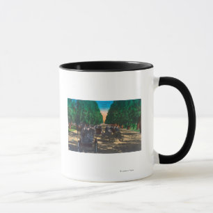 Mug Gués de Modèle-T sur Kearney AvenueFresno, CA
