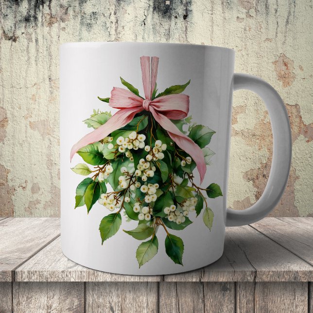 Mug Gui avec ruban rose (Créateur téléchargé)