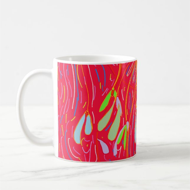 Mug Gui Fantaisiste, Rouge (Gauche)