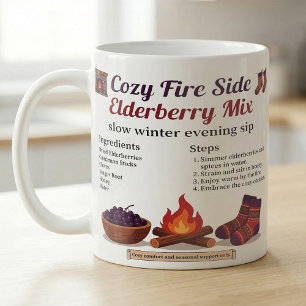 Mug Guide de recette de boisson chaude et réconfortant