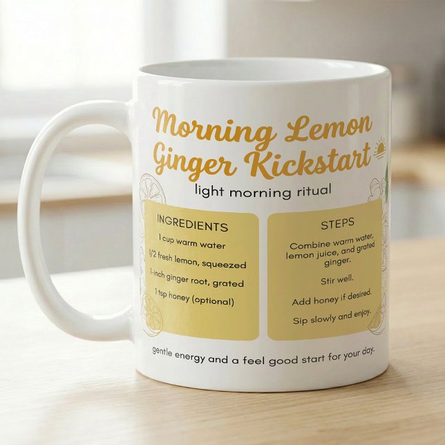 Mug Guide de rituel au gingembre et aux agrumes chauds (Créateur téléchargé)