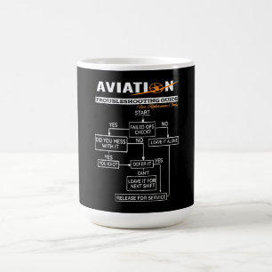 Mug Guide de tir sur les problèmes de l'avion pilote a