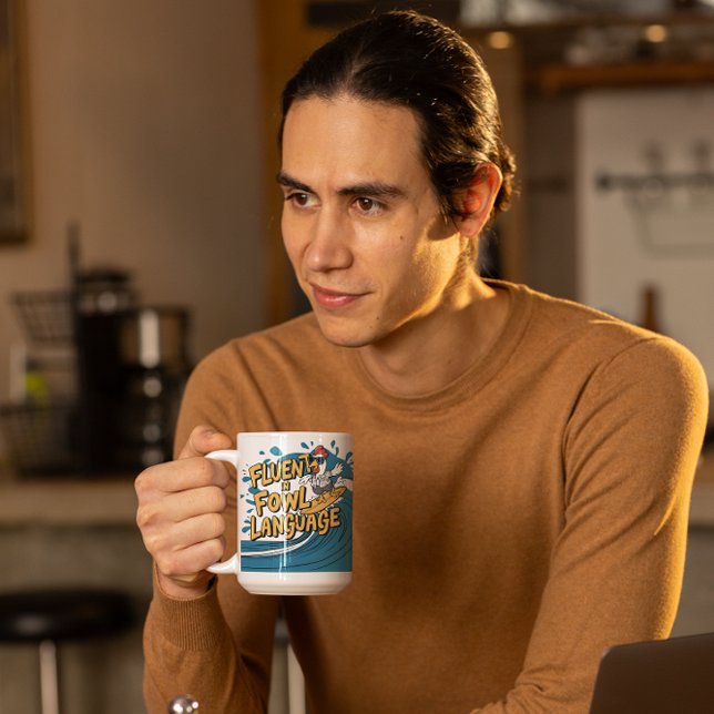 Mug Guide des surfeurs de Fowl (Créateur téléchargé)