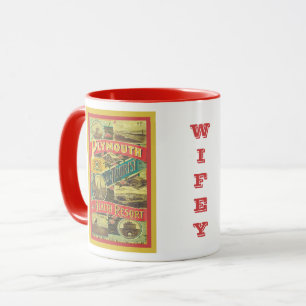 Mug Guide Vintage voyage et touristique d'Angleterre