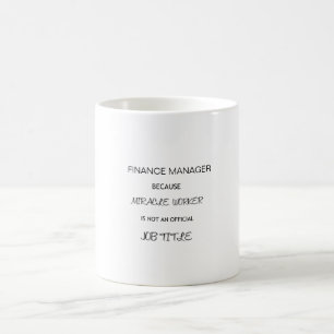 Mug Guillemet de miracle du directeur financier