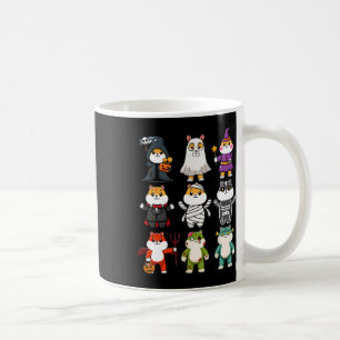 Mug Guinée Cochon Éffrayant fantôme Horreur Citrouille