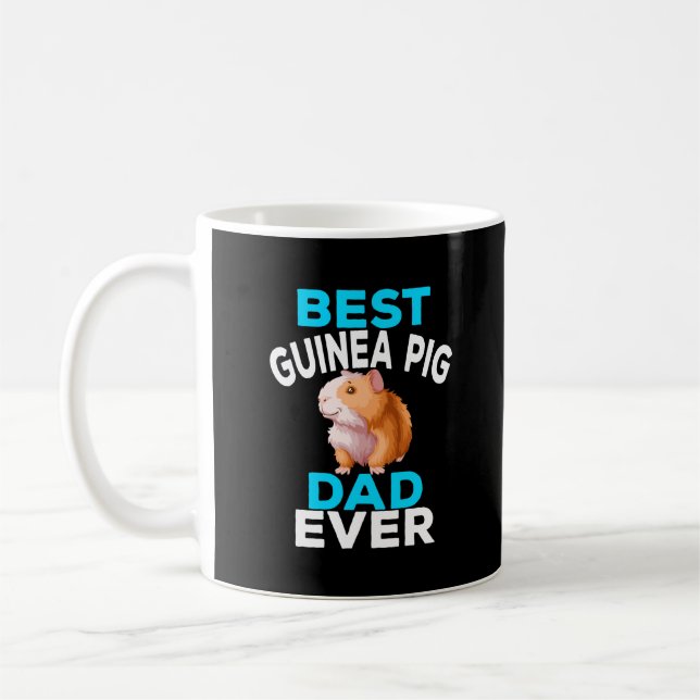 Mug Guinée Cochon Papa Meilleur Jamais Drôle Cadeau Dr (Gauche)