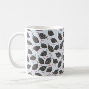 Mug Guinée Hen Fun Motif d'oiseaux