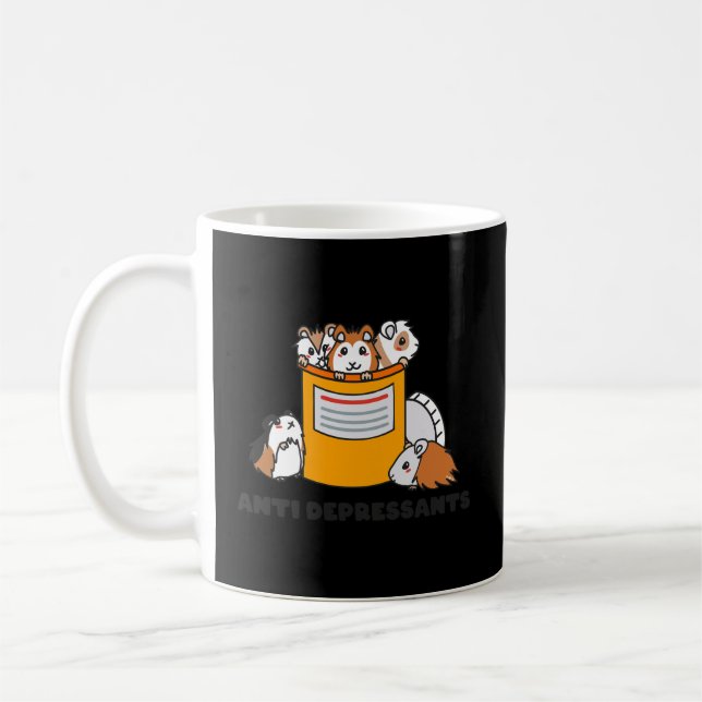 Mug Guinée Pig Funny Cute Guinée Pig (Gauche)