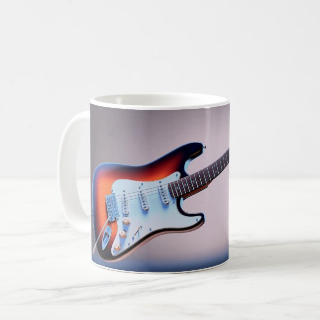 Mug Guitare (Devant gauche)
