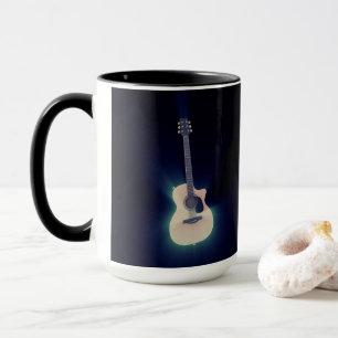 Mug Guitare bleu cool