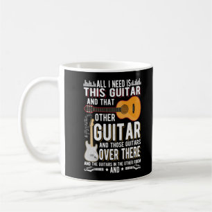 Mug Guitare Collecteur Guitariste Amoureux de la musiq